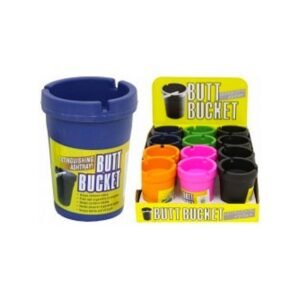 NEXT LUMINOUS BUTT BUCKET ASHTRAY REGULAR COLOR 12CT/ DISPLAY