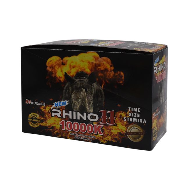 RHINO SEXUAL ENHANCEMENT PILLS 24CT/ BOX (RHN 11 10000K)