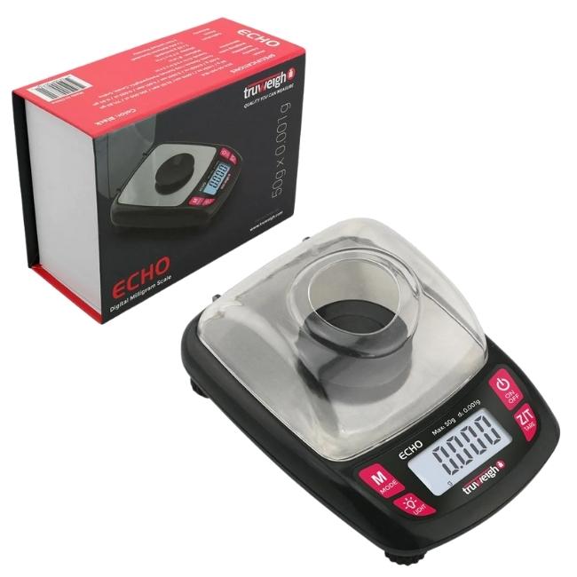 TRUWEIGH ECHO DIGITAL SCALE 50G X 0.001G BLACK