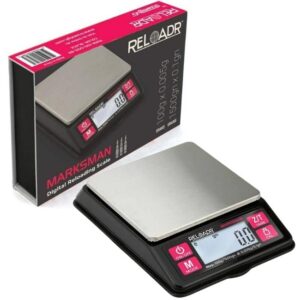 TRUWEIGH MARKSMAN DIGITAL RELOADING SCALE 100G X 0.005G BLACK
