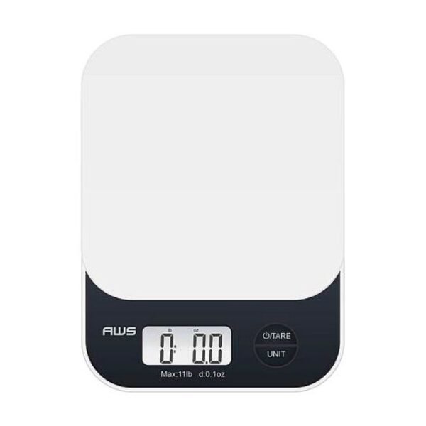AWS VANILLA  DIGITAL KITCHEN SCALE 5000G / 11 LB - Image 3