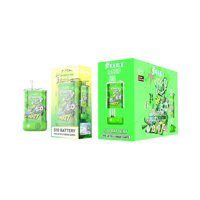 FEEMO MAGIC 650mAH 510 THREAD BATTERY FITS IN 2 GM CART 5CT/ BOX - Image 2