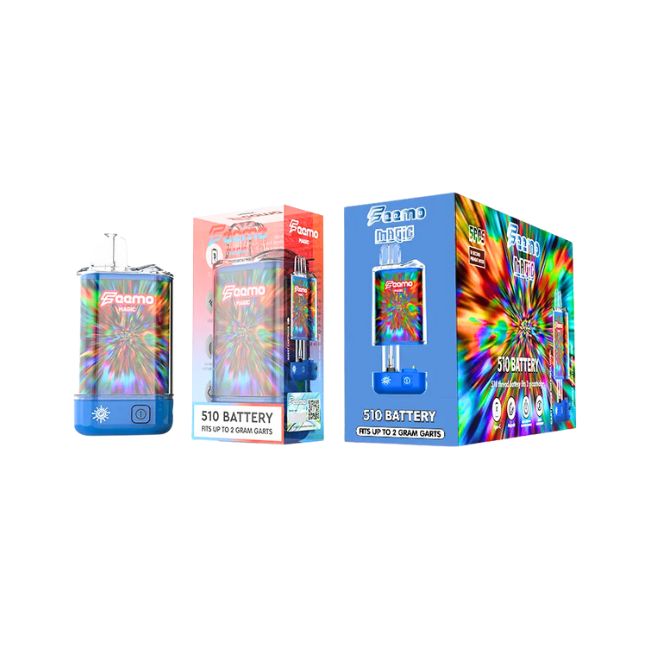 FEEMO MAGIC 650mAH 510 THREAD BATTERY FITS IN 2 GM CART 5CT/ BOX - Image 3