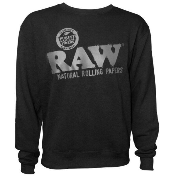 RAW CREW NECK SWEAT SHIRT