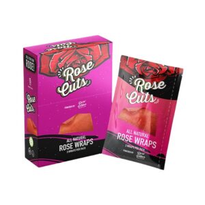 ROSE PINK CUTS ALL NATURAL WRAPS POUCHES 3/ PK 15CT/ BOX