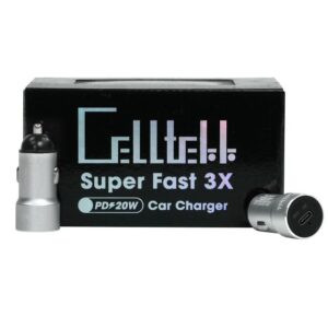 CELL TEKK SUPER FAST CHARGER 3X PD 20W 10CT/ BOX