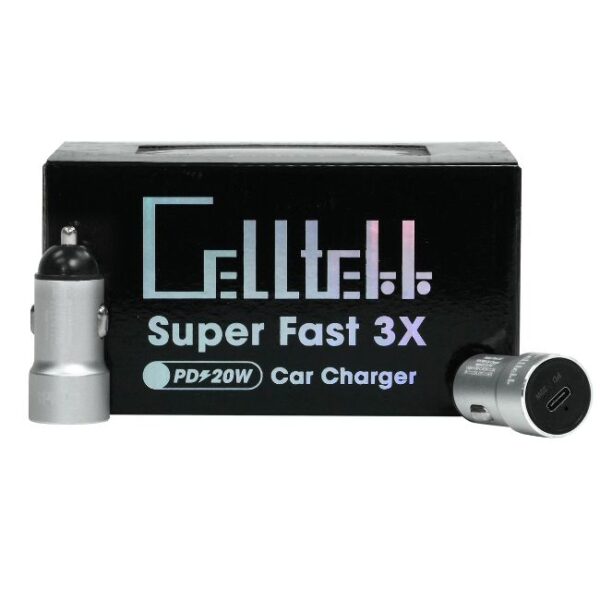 CELL TEKK SUPER FAST CHARGER 3X PD 20W 10CT/ BOX
