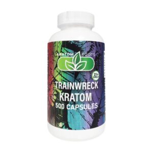 KRATOM ROOTS HIGH QUALITY NANO KRATOM 500CT CAPSULES JAR