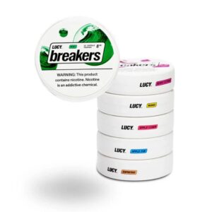 LUCY BREAKERS CAPSULES - 5 CANS / PACK "15 POUCHES PER CAN"