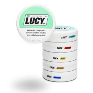 LUCY NIC - 5 CANS / PACK "15 POUCHES PER CAN"