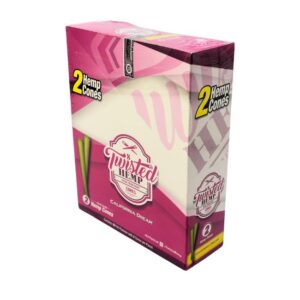 TWISTED HEMP CONES 2PK 10CT POUCH