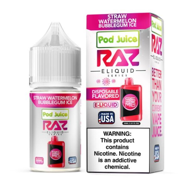 RAZ POD JUICE SALT E LIQUID 30ML BOTTLE