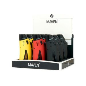 MAVEN RAZOR WINDPROOF TORCH LIGHTER 9CT/ BOX