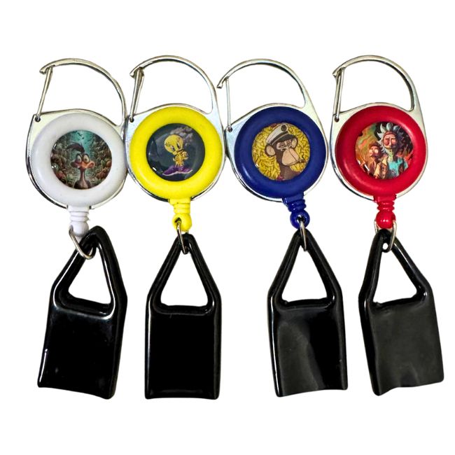LIGHTER LEASH ASSORTED CHARACTER DESIGN 20CT JAR - Image 2