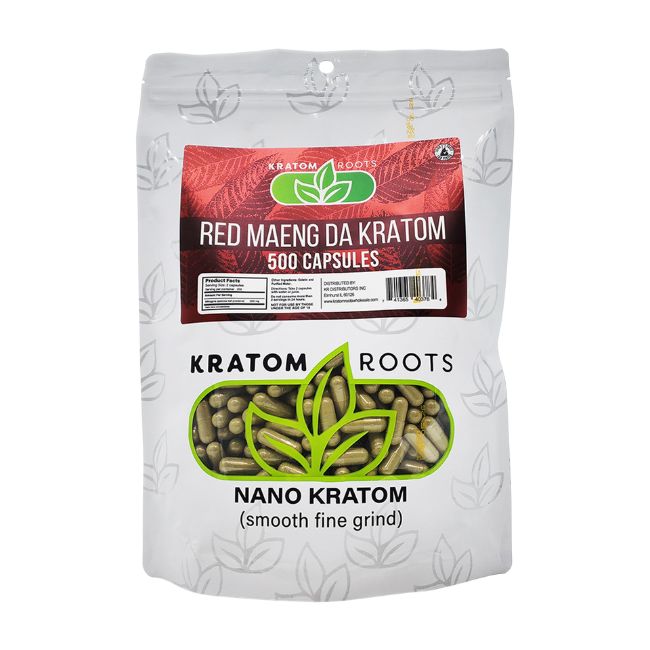 KRATOM ROOTS NANO KRATOM 500CT CAPSULES BAG - Image 2