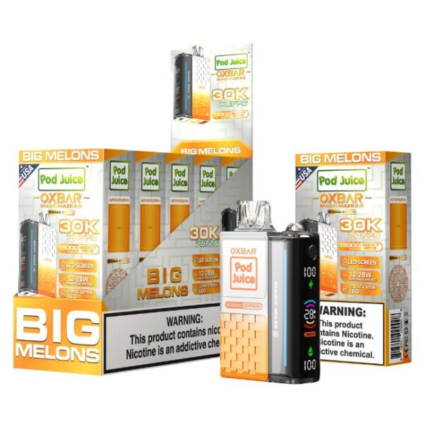 OXBAR ZODIAC  MAGIC MAZE 2.0 5% POD JUICE DISPOSABLE (65ML) 30K PUFFS 5CT/ BOX