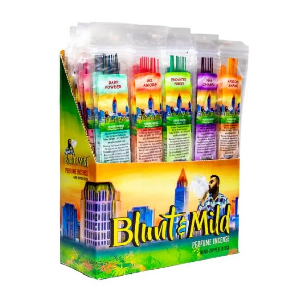 BLUNT & MILD (PERFUME INCESE) HAND DIPPED (72 CT DISPLAY)