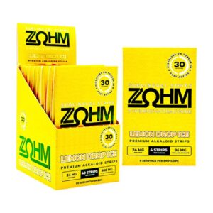ZOHM 7-HYDROXY PREMIUM ALKALOID 24MG SUBLINGUAL STRIP 4CT/10PK