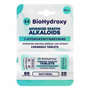 BIOHYDROXY COMPLEX  ALKALOID 7-HYDROXY 80MG PER TABLET 10CT/6PK