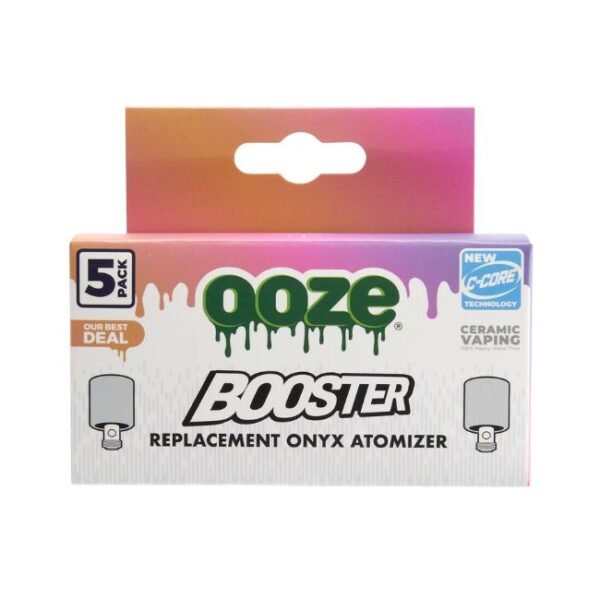 OOZE BOOSTER REPLACEMENT ONYX ATOMIZER 5PK/ BOX - Image 2