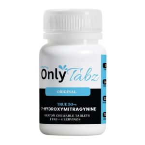 ONLY TABZ 7-HYDROXY 50MG PER TABLET 15CT/ JAR