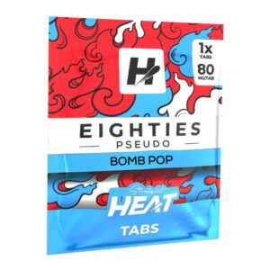 STRAIGHT HEAT EIGHTIES PSEUDO 80MG PER TABLET 1CT/25PK