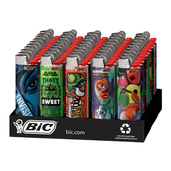 BIC DESIGN SERIES LIGHTER 50CT DISPLAY - Image 2