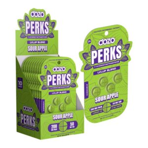 DOZO PERKS 7-HYDROXYMITRAGYNINE MAXIMUM STENGHT 50MG PER TABLET 4CT/10PK