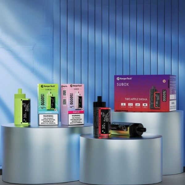 KANGER TECH SUBOX 5% DISPOSABLE (200ML) 50K PUFFS 5CT/ BOX - Image 2