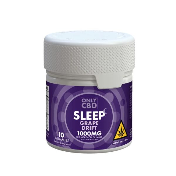 ONLY CBD 1000MG GUMMIES 10CT/ JAR