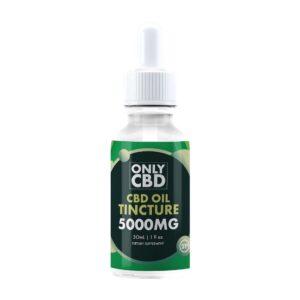 ONLY CBD OIL 5000MG 1FL.OZ (30ML) TINTURE BOTTLE