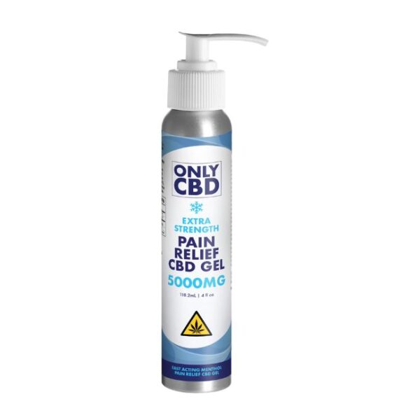 ONLY CBD EXTRA STRENGTH PAIN RELIEF 5000MG 4FL.OZ (118.2ML) GEL