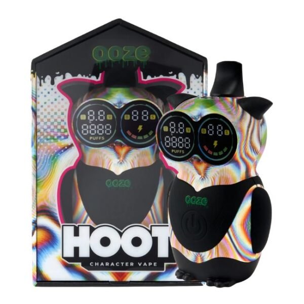 OOZE HOOT CHARACTER DUAL 510 THREAD 650mAH VAPE BATTERY - Image 2