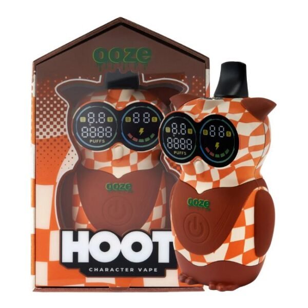 OOZE HOOT CHARACTER DUAL 510 THREAD 650mAH VAPE BATTERY - Image 3