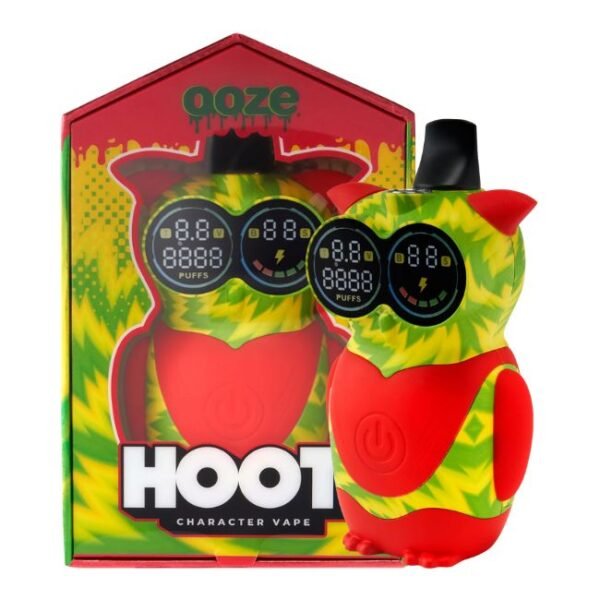 OOZE HOOT CHARACTER DUAL 510 THREAD 650mAH VAPE BATTERY - Image 4
