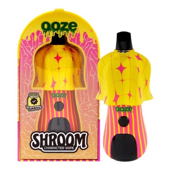 OOZE SHROOM CHARACTER DUAL 510 THREAD 650mAH VAPE BATTERY - Image 5