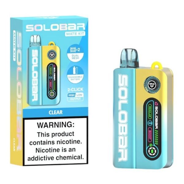 SOLOBAR MATE 5% DISPOSABLE KIT (120ML) 35K PUFF 5CT/ BOX - Image 6