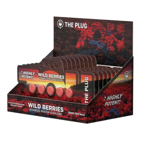 THE PLUG 7OH-HYDROXY ADVANCED KRATOM ALKALOID 30MG PER TABLET 5CT/10PK