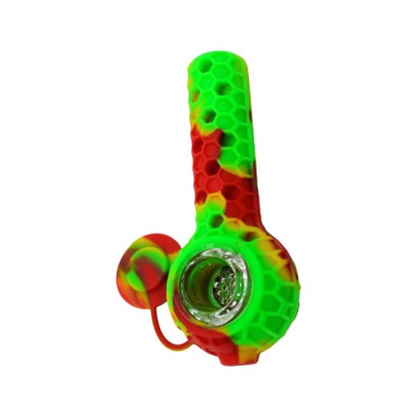 4.5''SILICONE HAND PIPE