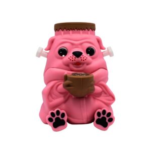6''SILICONE DOG DESIGN WATER PIPE