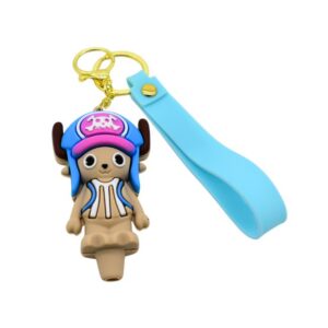 3.5'' CHARACTER DESIGN KEYCHAIN SILICONE HAND PIPE