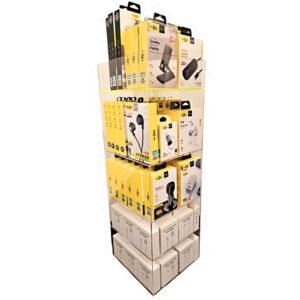 KLGO EARPHONES + CHARGING ADAPTER  + CAR ADAPTER + USB-C CABLE + DOCKING STATION + 3IN1 CHARGING CABLE 79CT DISPLAY