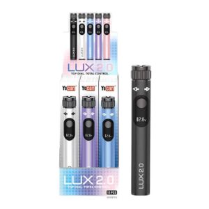 YOCAN LUX 2.0 CART VAPE BATTERY 15CT/ DISPLAY